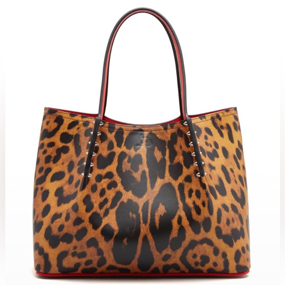 🔥PRICE DROP❤️ Christian Louboutin Cabarock Tote handbag Spicy Leopard NWT
